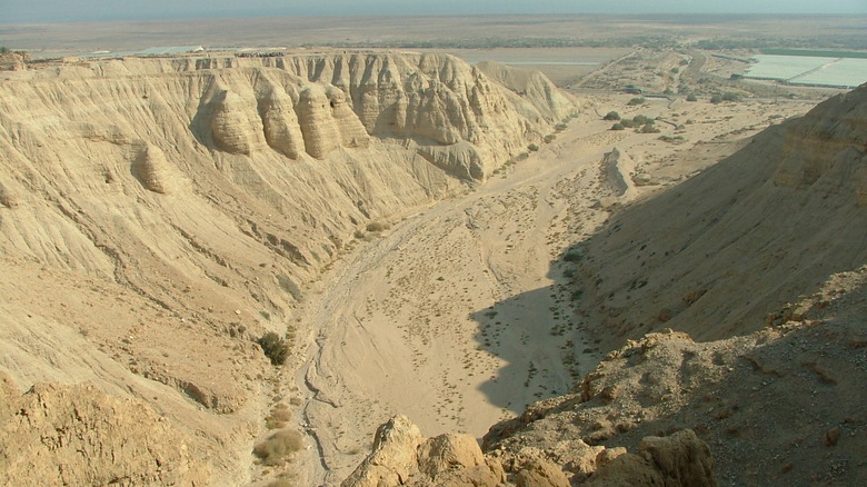 View from Qumran, The Judaean Desert.