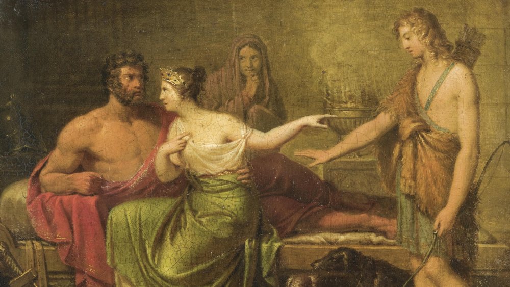 Hippolytus, Phaedra, and theseus