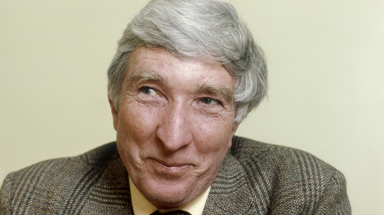 John Updike smiling