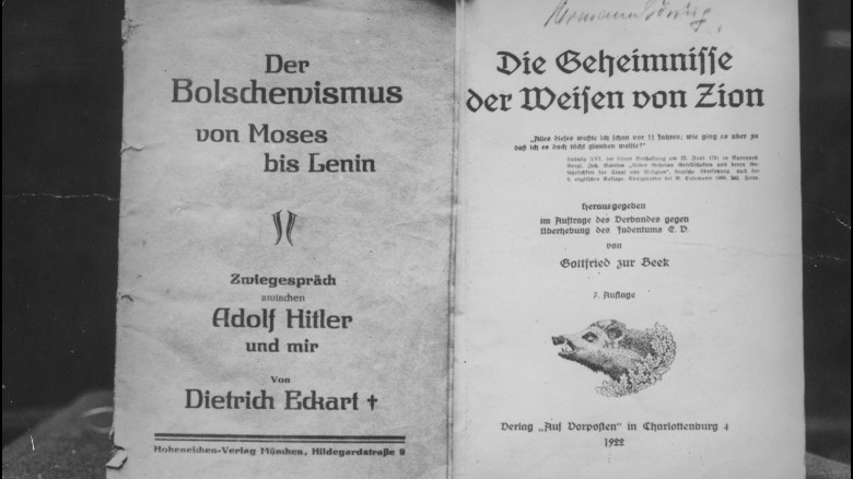 German edition "Protocols of Elders of Zion"