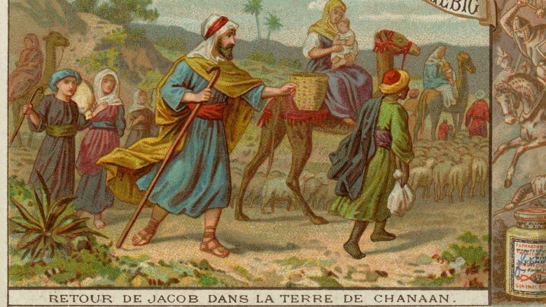 Painting of Jacob in Canaan