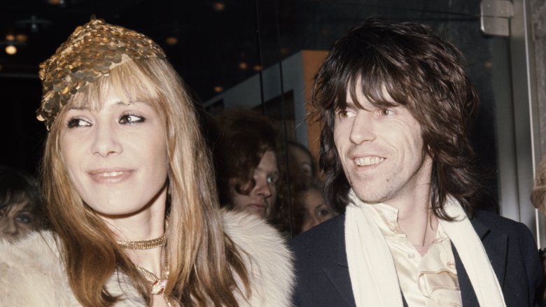 Anita Pallenberg and Keith Richards