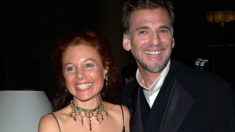 Kenny Loggins and Julia Loggins smiling