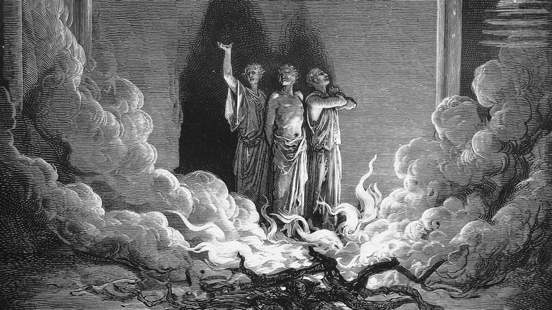 Shadrach, Meshach, and Abednego in the Fiery Furnace 