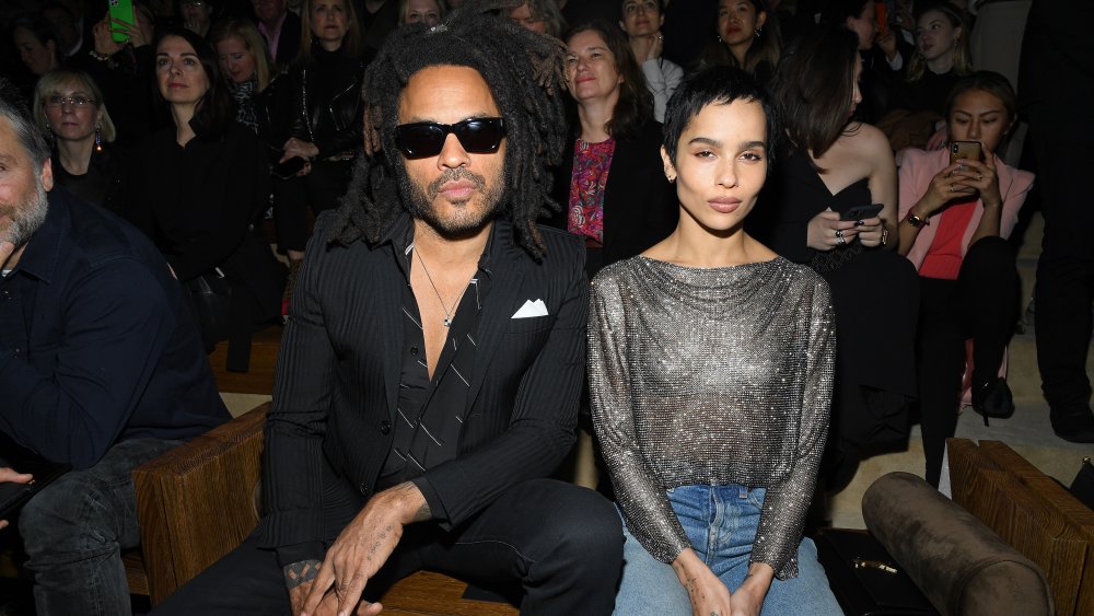 Lenny Kravitz with his daughter, Zoe