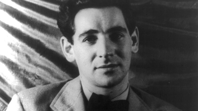 Leonard Bernstein bowtie 1940s-era portrait