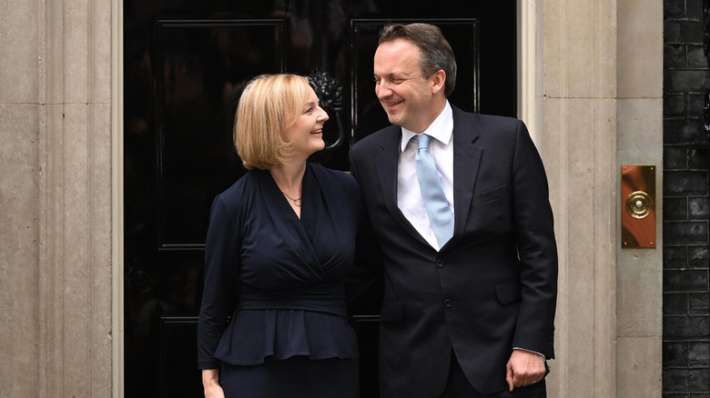 Liz Truss and her husband