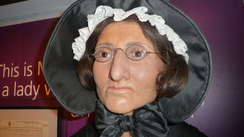 Madame Tussaud wax self-portrait