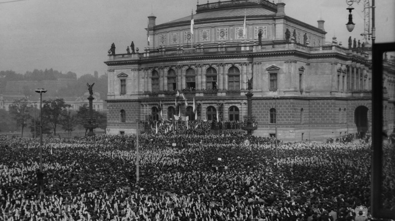 Anti-German protest, Prague 1938