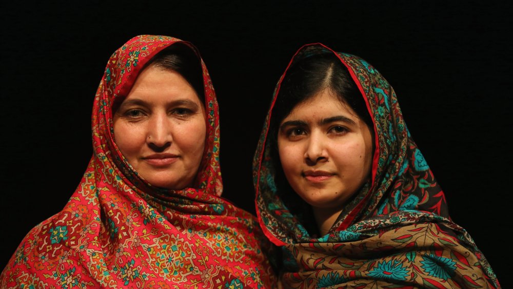 Malala and Toor Pekai Yousafzai