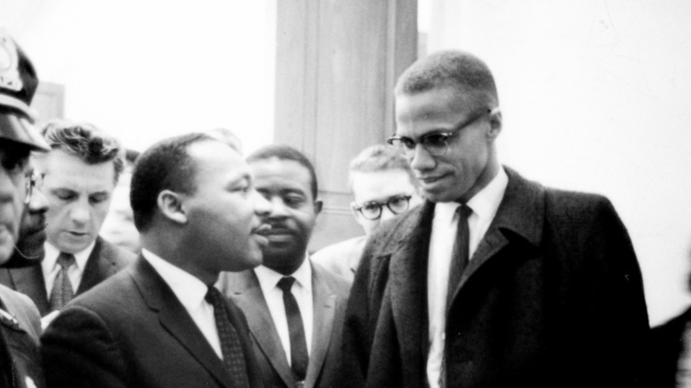 Malcolm X and Martin Luther King