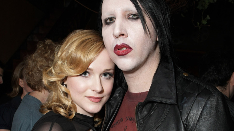 yuong evan rachel wood and marilyn manson