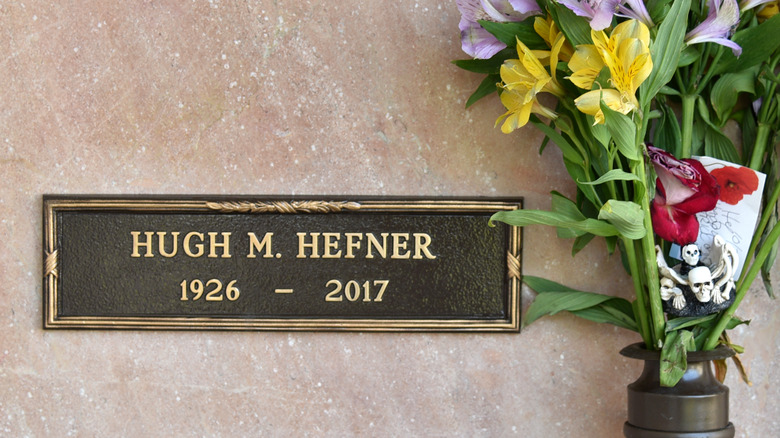 Hugh Hefner's crypt 