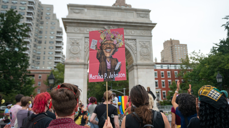 A Marsha P. Johnson poster 