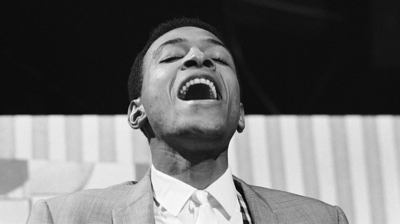 Marvin Gaye in 1964 singing