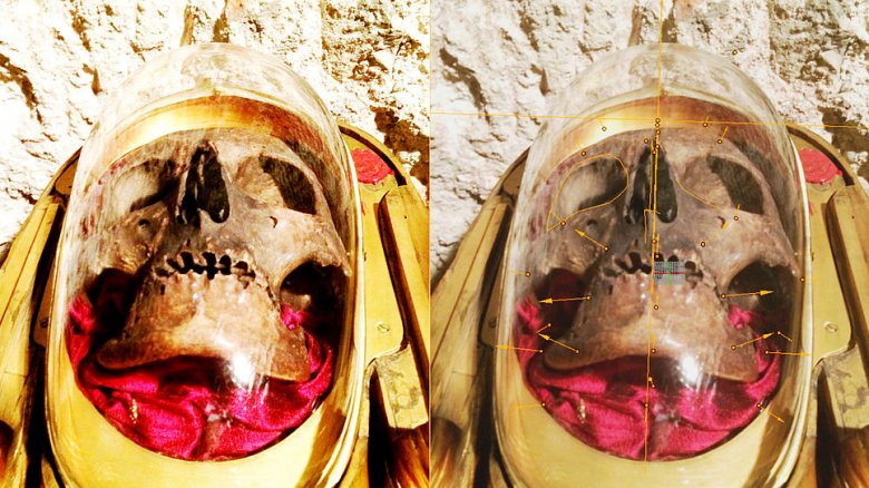 Saint Mary Magdalene, skull