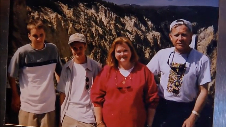 Matthew Shepard and his family