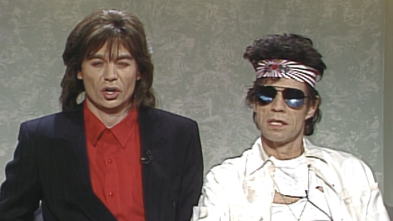 Mike Myers Mick Jagger SNL parody