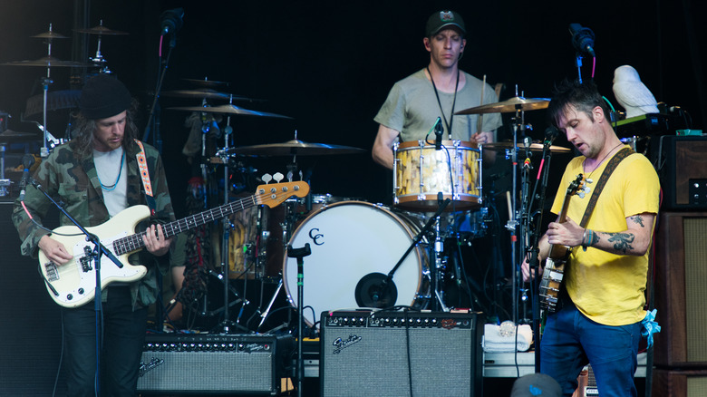 Modest Mouse on stage