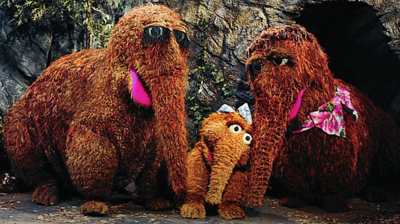 Snuffleupagus and parents