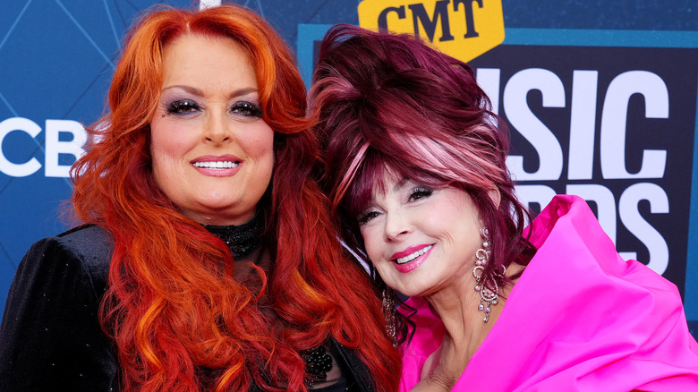 APRIL 11: Wynonna Judd and Naomi Judd of The Judds 2022 CMT Music Awards at Nashville Municipal Auditorium on April 11, 2022 in Nashville, Tennessee