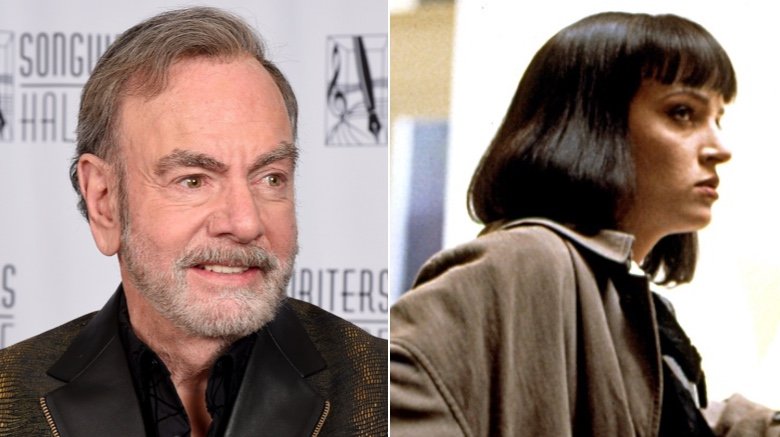 Neil Diamond beard at event, Uma Thurman Pulp Fiction