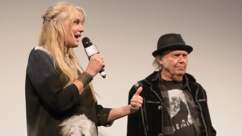 Daryl Hannah and Neil Young