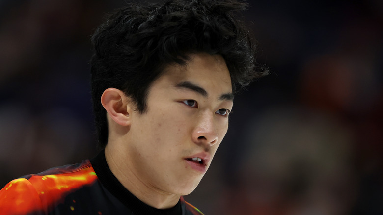 Nathan Chen focused