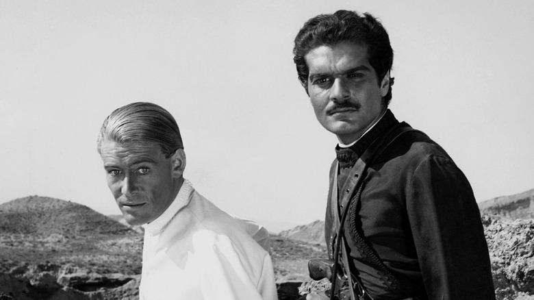 Peter O'Toole and Omar Sharif in 'Lawrence of Arabia'