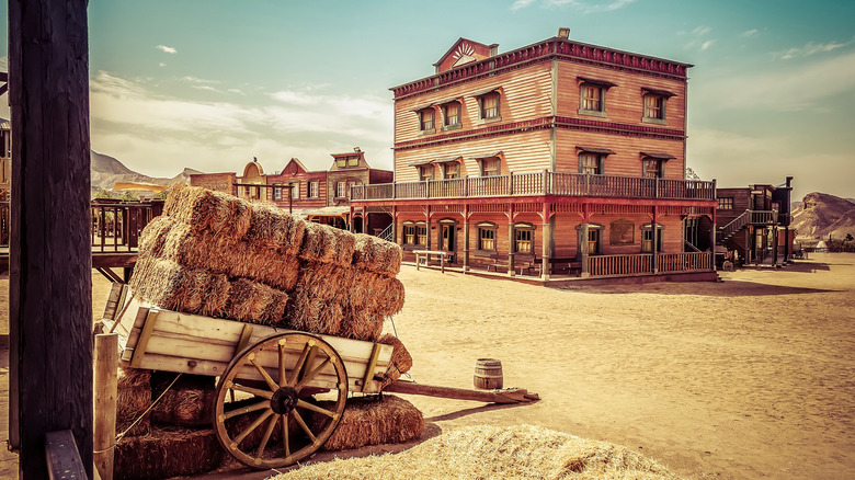 Old West town