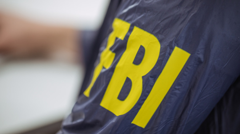 FBI agent wearing FBI uniform