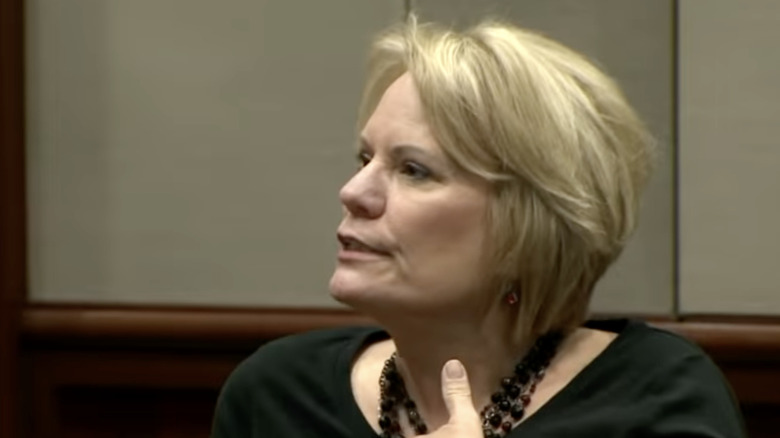 Pam Hupp testifying in court