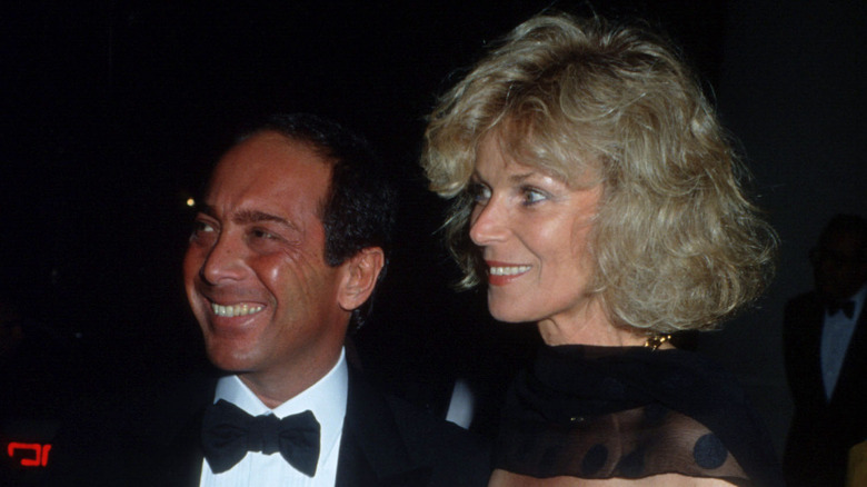 Paul Anka with his ex-wife