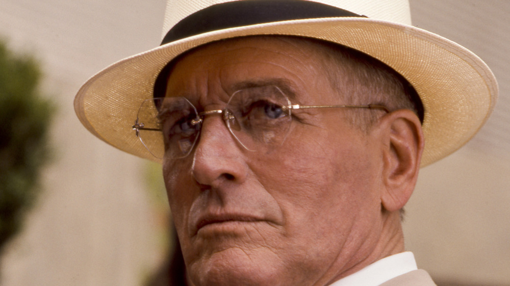 Paul Newman wearing hat