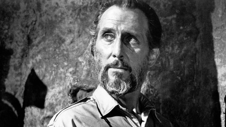 Peter Cushing with a beard