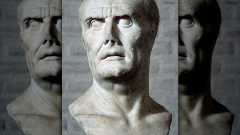 Bust of Lucius Cornelius Sulla (138-78 BC), a republican dictator of Rome