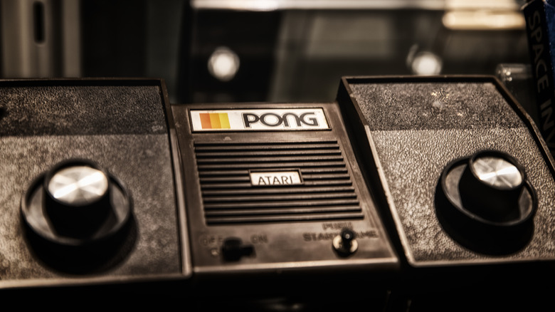 atari pong with controllers