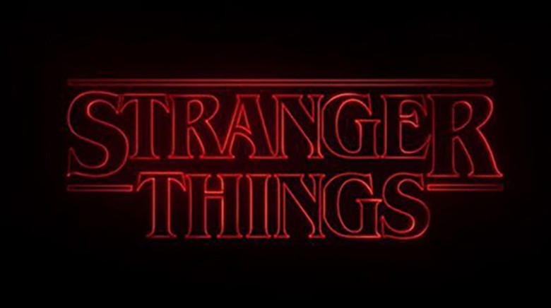 logo of stranger things