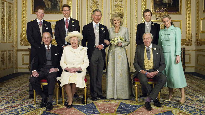 Official wedding photo for Prince Charles and Camilla Parker Bowles