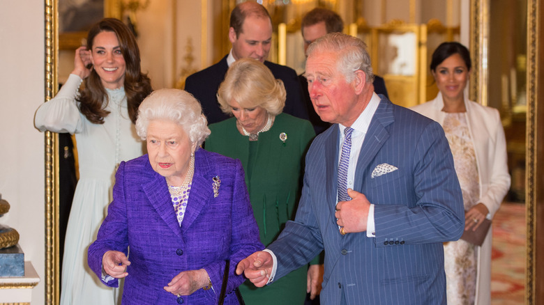 The Royal family at Buckingham Palace