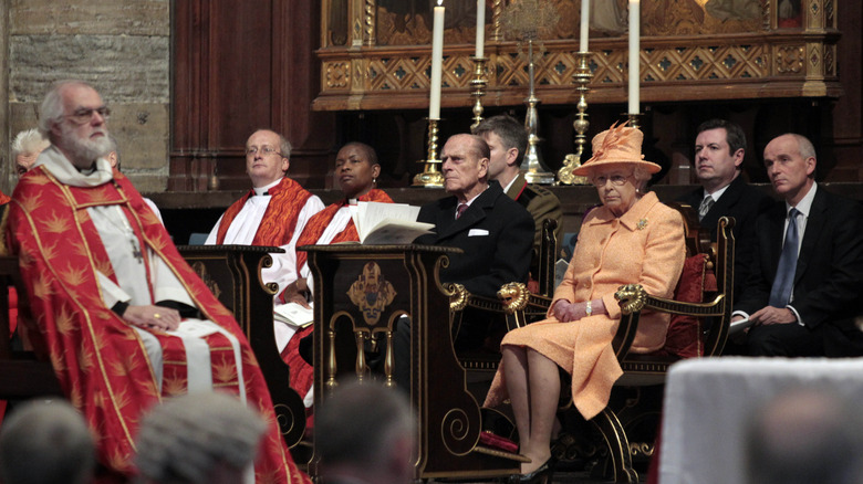 Elizabeth and fmr. Archbishop Rowan Williams