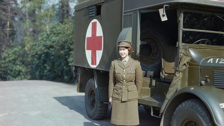 Princess Elizabeth WWII truck