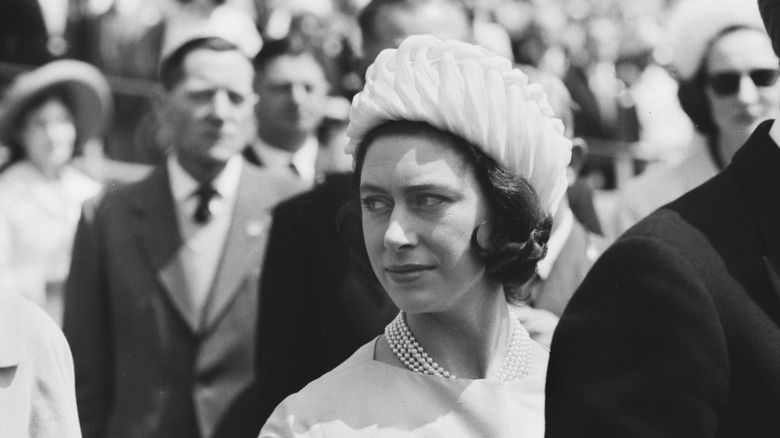 Margaret attends the Epsom Derby race