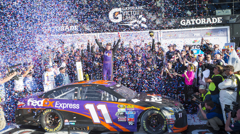 Denny Hamlin at Daytona