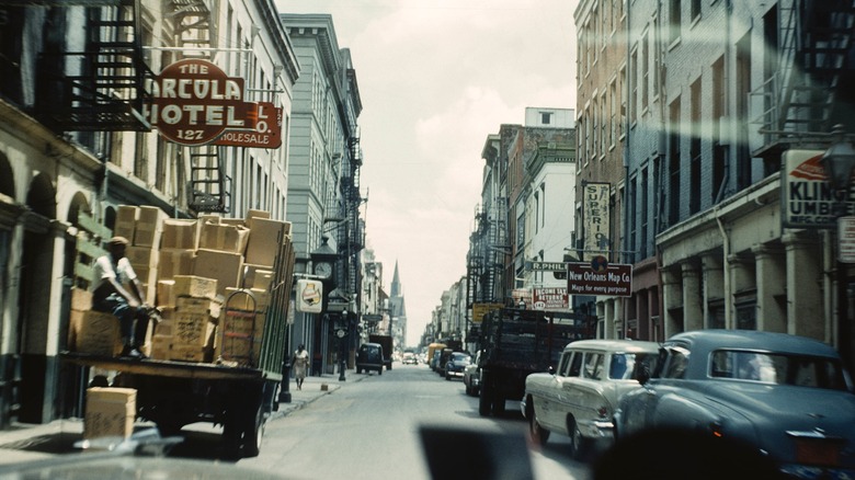 New Orleans French Quarter, 1958