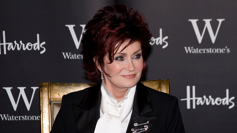 Sharon Osbourne at a book signing