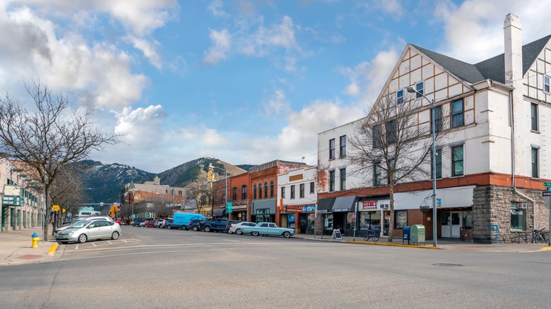 street in Missoula, Montana