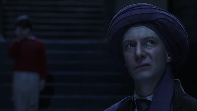 Professor Quirrell in 'Harry Potter and the Sorcerer's Stone'