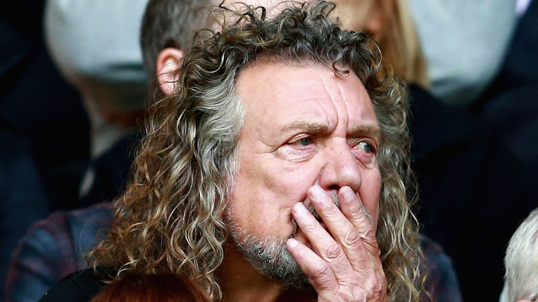 Robert Plant thinking