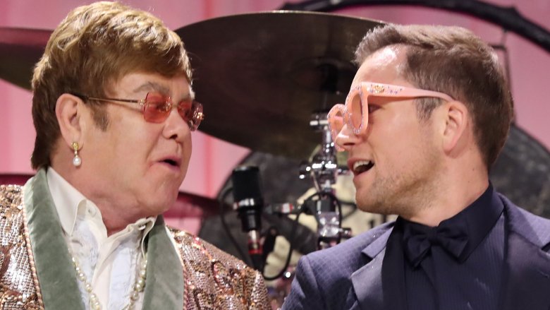 Elton John and Taron Egerton